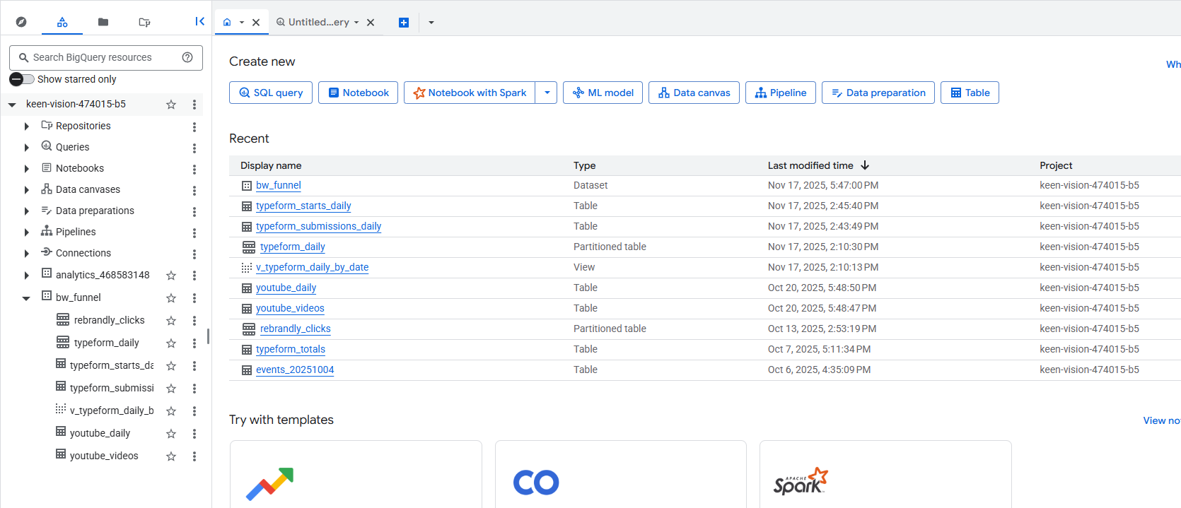 YT Dashboard 2