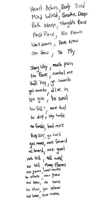 Heart Aches, Body Tired