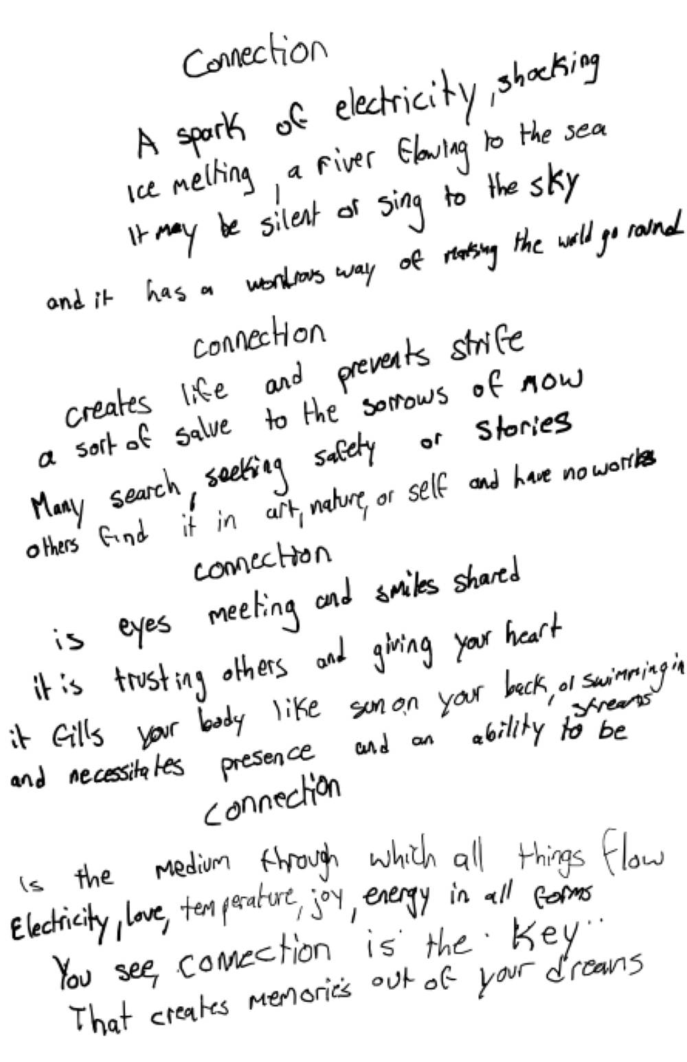 Connection — the page