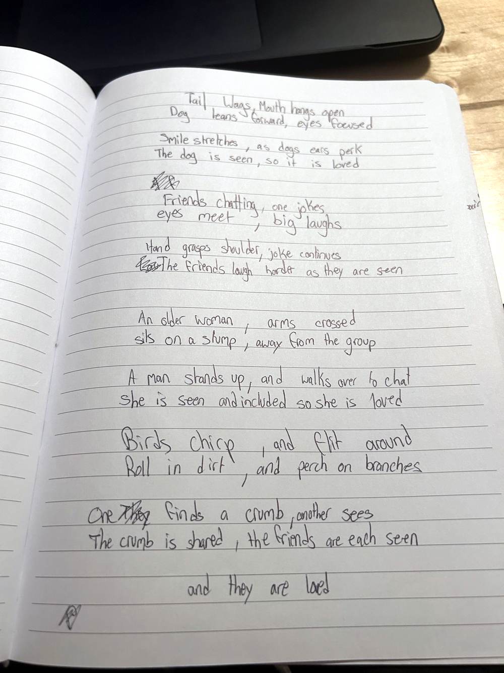 Tail Wags, Mouth hangs open — the page