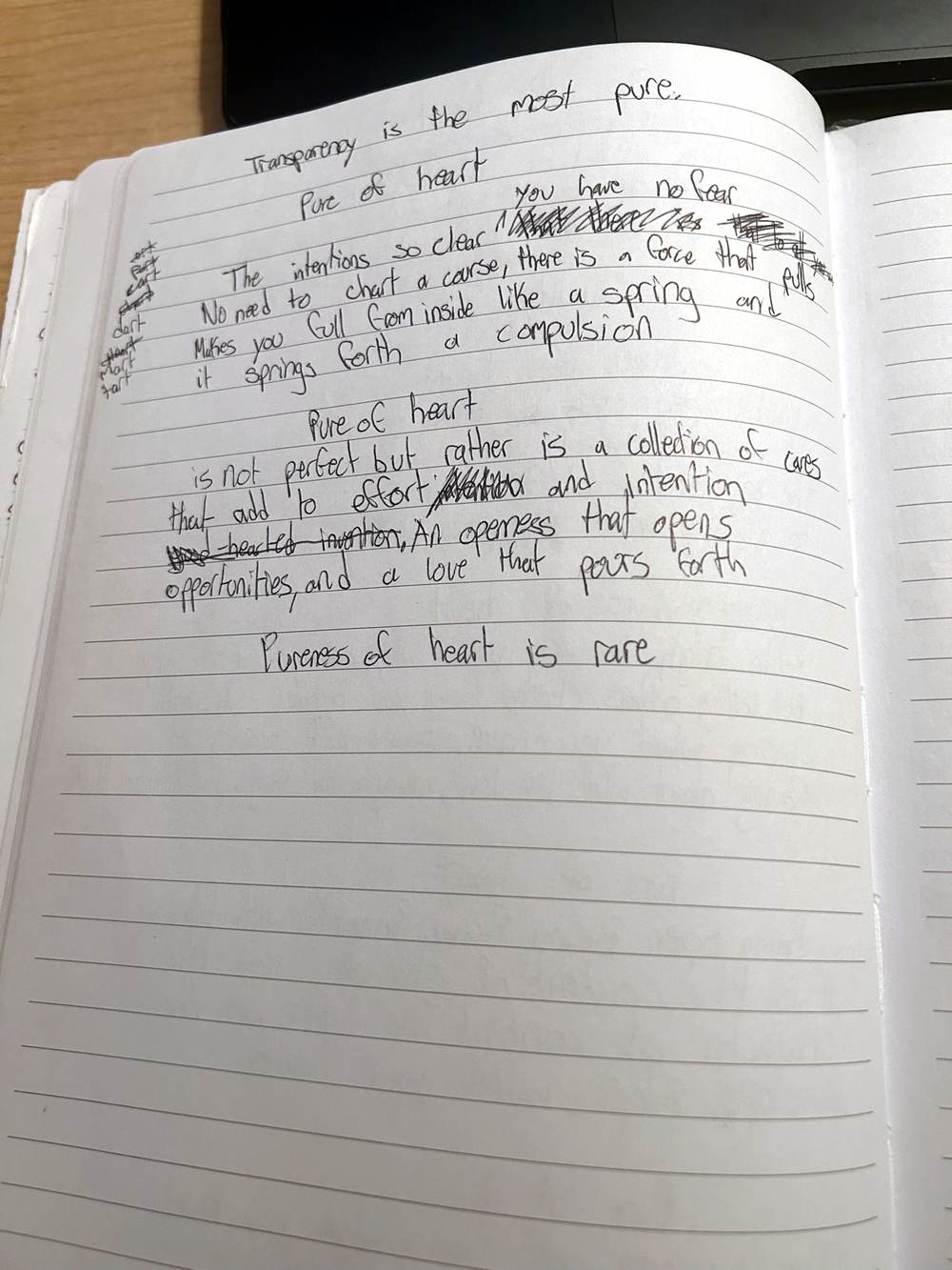 Pure of heart — the page, 2 of 2